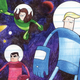 Illustration for article titled In this weeks comics, Pendleton Ward of emAdventure Time/em goes to space, and Brandon Graham returns with emMultiple Warheads/em